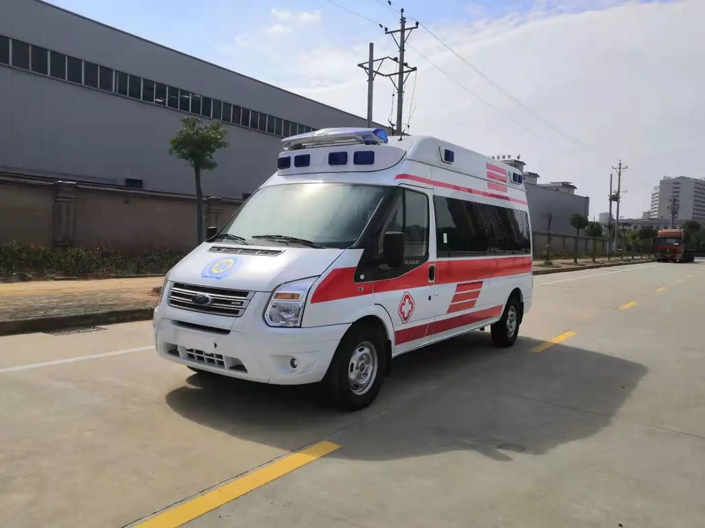 洋县救护车出租案例